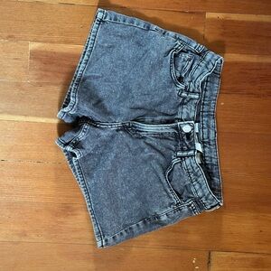 H&M Charcoal Jean Shorts